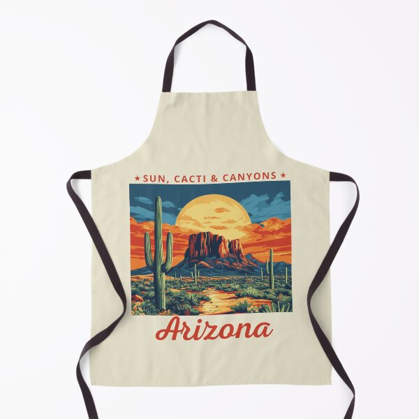 Item preview, Arizona in the USA (North America), Vintage Art Travel Landscape designed and sold by MaateoDesign.