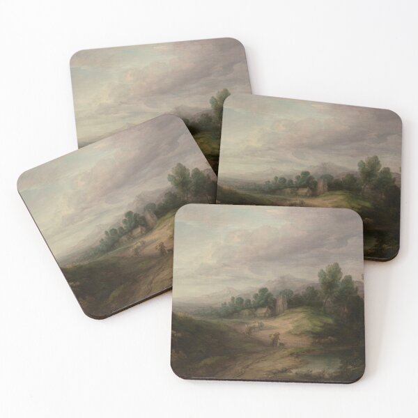 Item preview, Thomas Gainsborough Wooded Landscape Painting designed and sold by galadrielland.