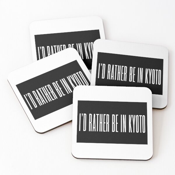 Item preview, I'd Rather Be In Kyoto - Phoebe Bridgers inspired typography design (by Daily Ghost Graphics) designed and sold by DailyGhost.