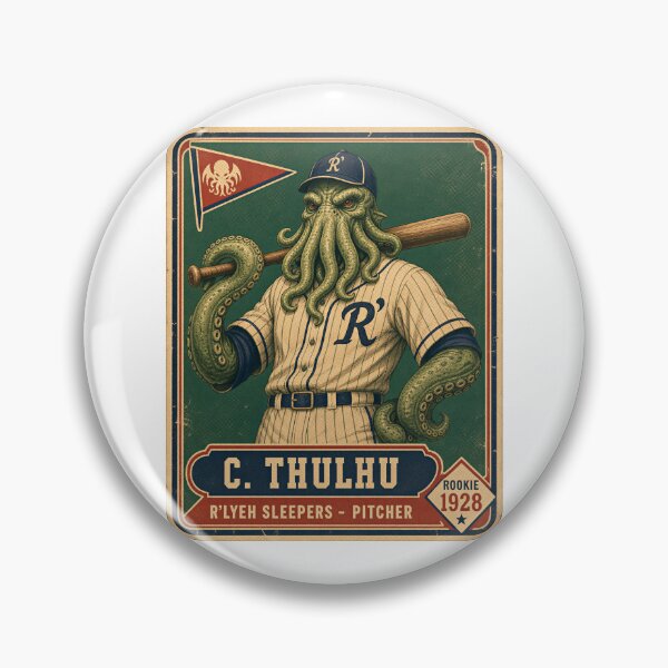 Item preview, C. Thulhu Rookie 1928: R'lyeh Sleepers Pitcher designed and sold by Fenay Designs.