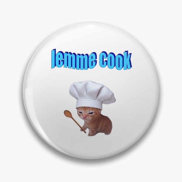 Item preview, Déjame cocinar Meme divertido de gatito chef designed and sold by BelkaMd.