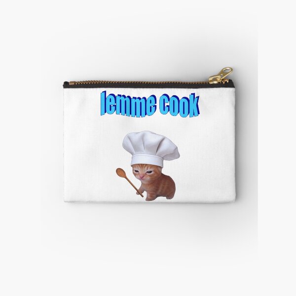 Item preview, Lemme Cook Funny Kitten Chef Meme designed and sold by BelkaMd.