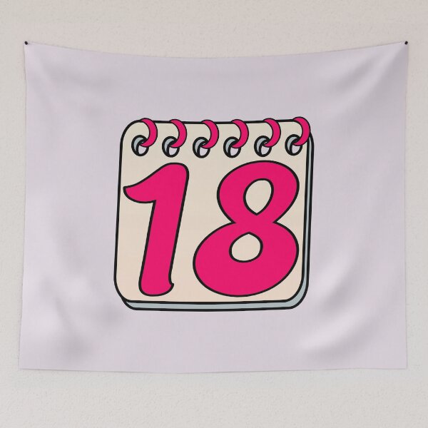 Item preview, 18th birthday designed and sold by minimalartstory.
