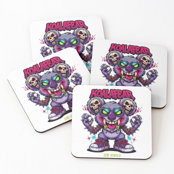 Item preview, Koala Fear Sunglasses Skull Monster Character designed and sold by smartlogo_factory.