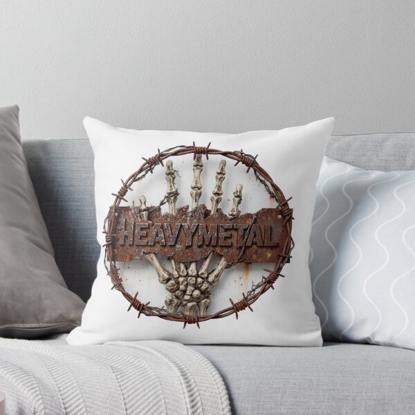 Item preview, Barbed wire with skeleton hand on the heavy metal iron plate designed and sold by Segasprojects.