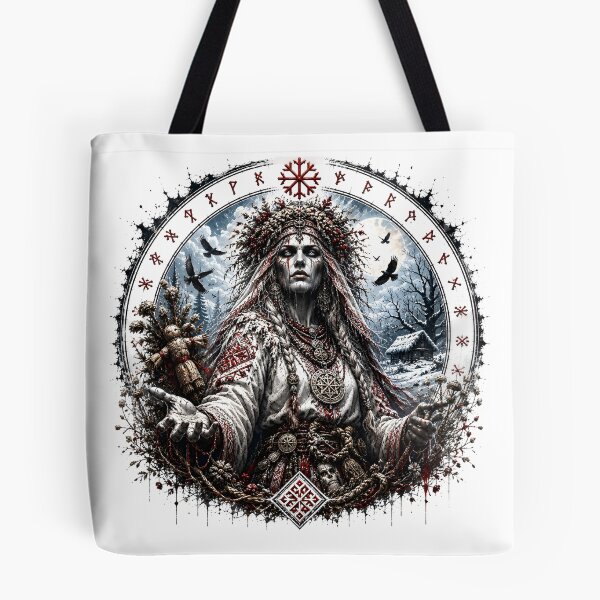 Item preview, Norse Seeress | Viking Witch | Nordic Shaman Woman | Runic Winter Magic designed and sold by Bizon2910.