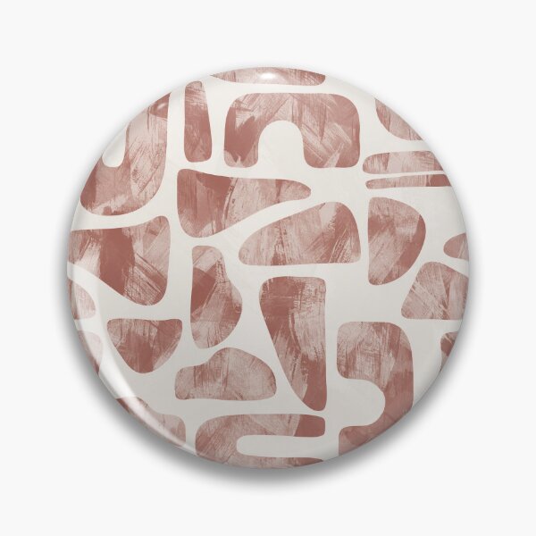 Item preview, Dusty Rose Abstract Organic Shapes – Textured Minimalist Modern Pattern designed and sold by Snifferius.
