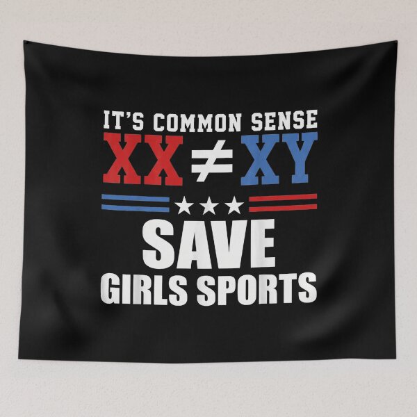 Item preview, It's Common Sense XX is Different to XY Save Girls Sports designed and sold by hemagamo.