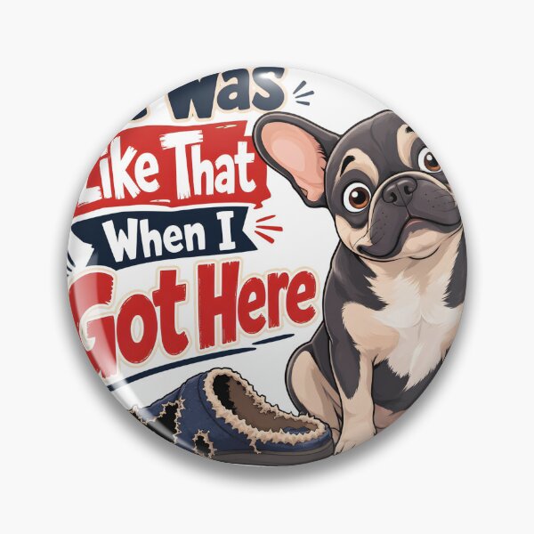 Item preview, Innocent French Bulldog Funny Puppy Quote designed and sold by BobbyTee Merch.