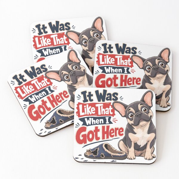 Item preview, Innocent French Bulldog Funny Puppy Quote designed and sold by BobbyTee Merch.