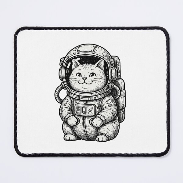 Item preview, Astronaut Cat in Space – Cute Cosmic Kitty Space Explorer designed and sold by SOUFIANE1991.