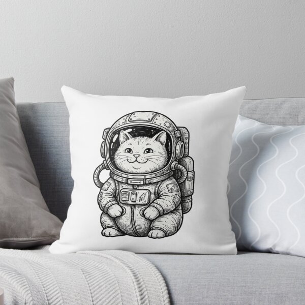 Item preview, Astronaut Cat in Space – Cute Cosmic Kitty Space Explorer designed and sold by SOUFIANE1991.