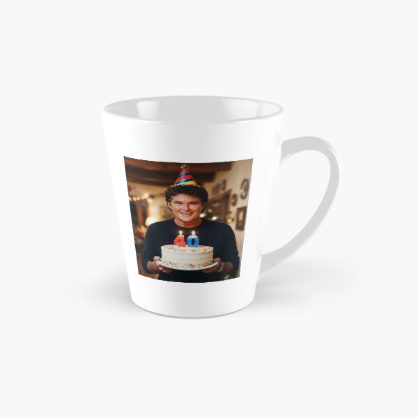 Item preview, David hasselhoff 40th Birthday happy party funny prank meme memes  designed and sold by CheeseBlueprint.