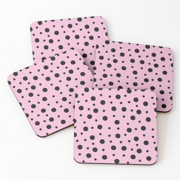 Item preview, Pink And Black Playful Polka Dot Pattern Forever designed and sold by EL-Lebedenko.