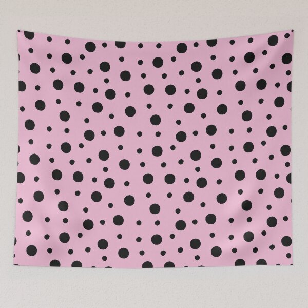 Item preview, Pink And Black Playful Polka Dot Pattern Forever designed and sold by EL-Lebedenko.