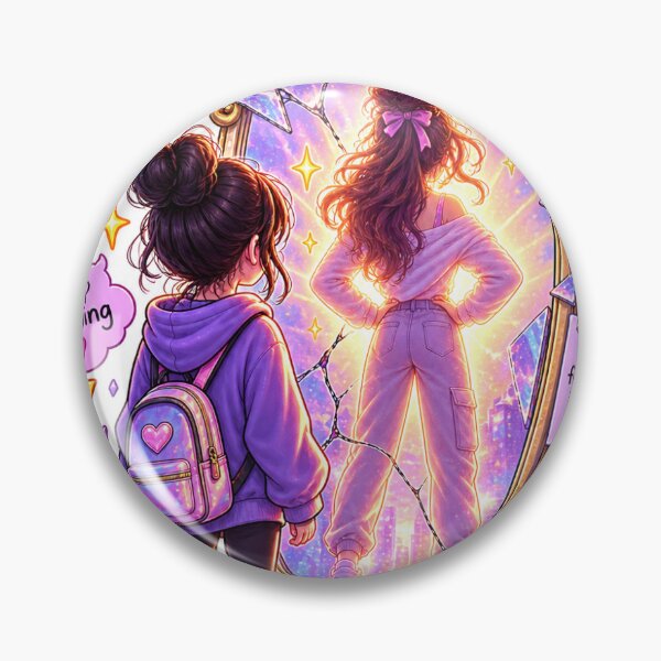 Item preview, Becoming My Best Self Sticker designed and sold by blossomfun.