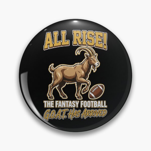 Item preview, All Rise Football GOAT Has Arrived designed and sold by duanetrujillo.