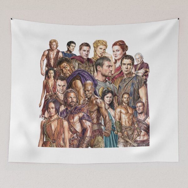 Item preview, Spartacus - Collage designed and sold by LoveSomethingDifferent.