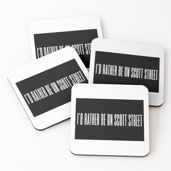 Item preview, I'd Rather Be on Scott Street - Phoebe Bridgers inspired typography design (by Daily Ghost Graphics) designed and sold by DailyGhost.