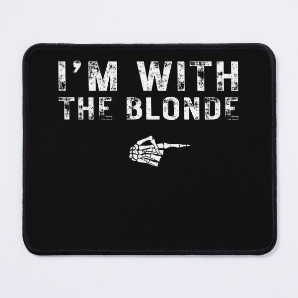 Item preview, I'm With The BLONDE Matching Couple Halloween designed and sold by mdmahabubur.