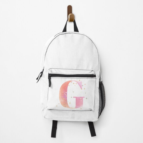 Item preview, Letter G Monogram pink watercolor designed and sold by iRenza.