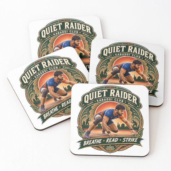 Item preview, Quiet Raider Kabaddi Club designed and sold by Rhubarb Bridge Merch.