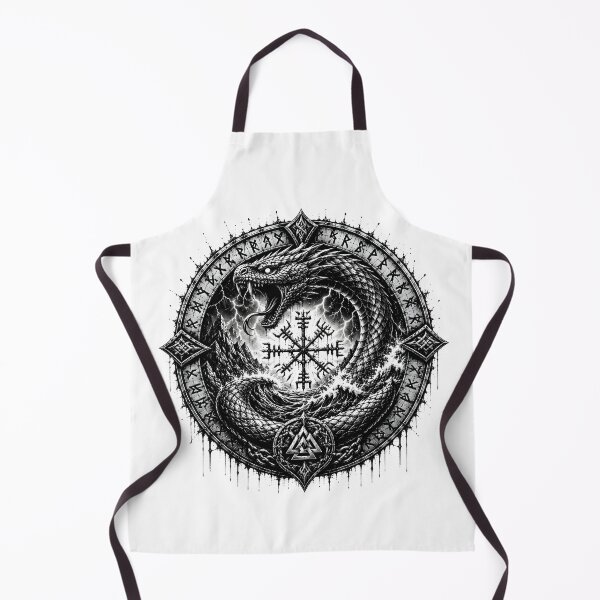 Item preview, Jormungandr | World Serpent | Norse Mythology | Viking Ragnarok designed and sold by Bizon2910.