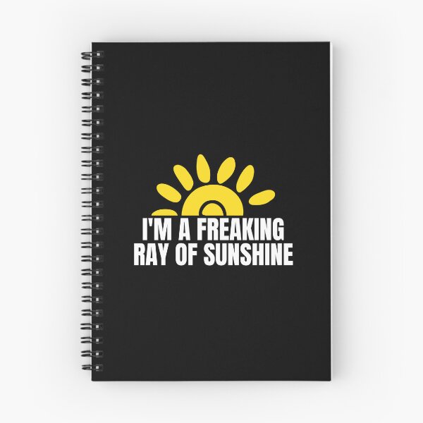 Item preview, I'm A Freaking Ray Of Sunshine Sarcastic Funny Slogan designed and sold by Dondonmart.