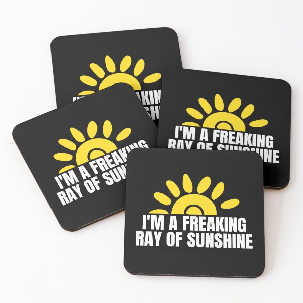 Item preview, I'm A Freaking Ray Of Sunshine Sarcastic Funny Slogan designed and sold by Dondonmart.
