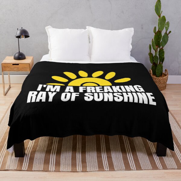 Item preview, I'm A Freaking Ray Of Sunshine Sarcastic Funny Slogan designed and sold by Dondonmart.