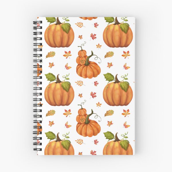 Item preview, Autumn pattern with pumpkins and leaves | Autumn motif | Cottagecore designed and sold by Schmidsi.