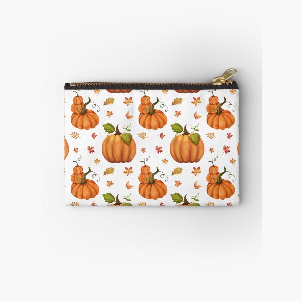 Item preview, Autumn pattern with pumpkins and leaves | Autumn motif | Cottagecore designed and sold by Schmidsi.