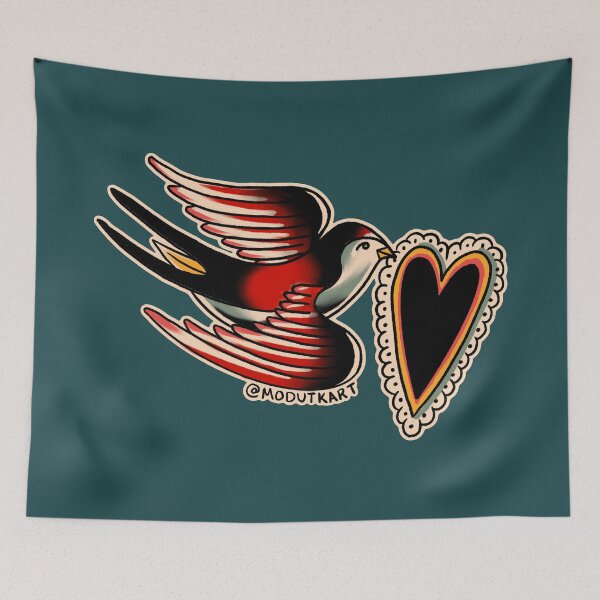 Item preview, Valentine Swallow designed and sold by marenara.