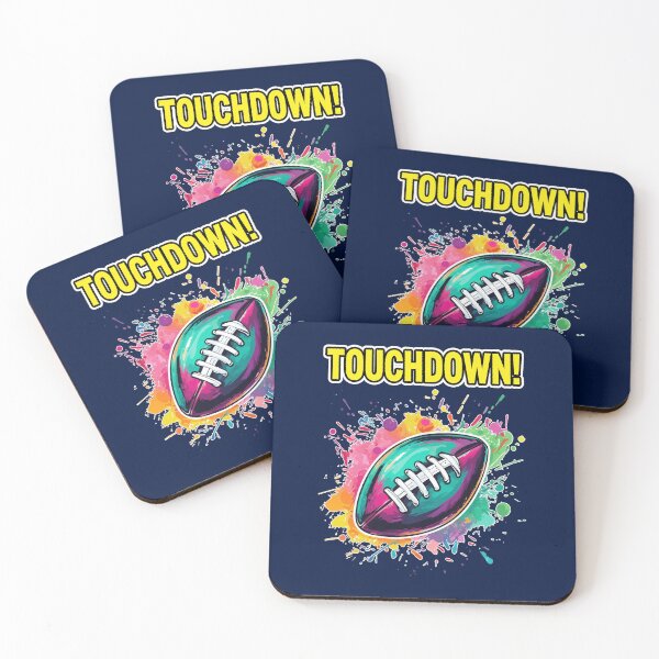 Item preview, Touchdown Color Splash Football Graphic designed and sold by duanetrujillo.
