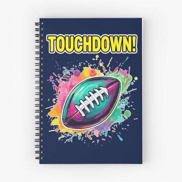 Item preview, Touchdown Color Splash Football Graphic designed and sold by duanetrujillo.