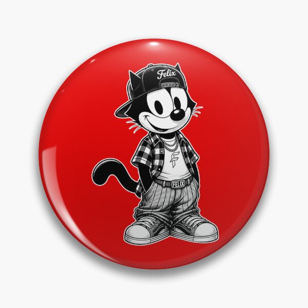 Item preview, Felix The Cat Cool Kid Retro Cartoon Streetwear designed and sold by VoglR.