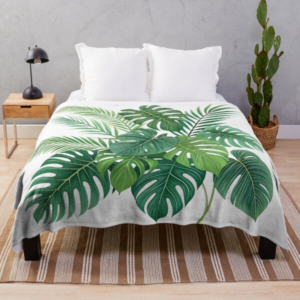 Item preview, Tropical Paradise Leaves – Lush Green Botanical Foliage designed and sold by Awarrie.