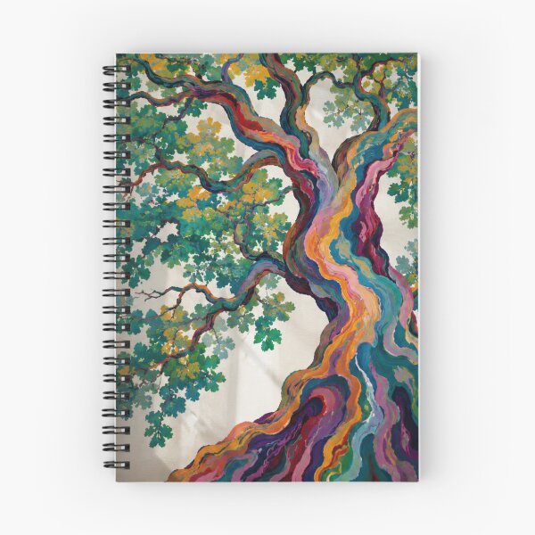 Item preview, Colorful Tree of Life | Vibrant Branch Art | Rainbow Forest Aesthetic | Impressionist Nature Painting designed and sold by DESIGN DIMENSION .