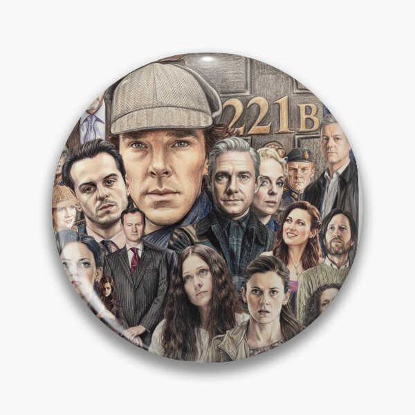 Item preview, Sherlock - Collage designed and sold by LoveSomethingDifferent.