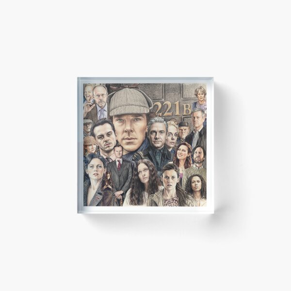 Item preview, Sherlock - Collage designed and sold by LoveSomethingDifferent.