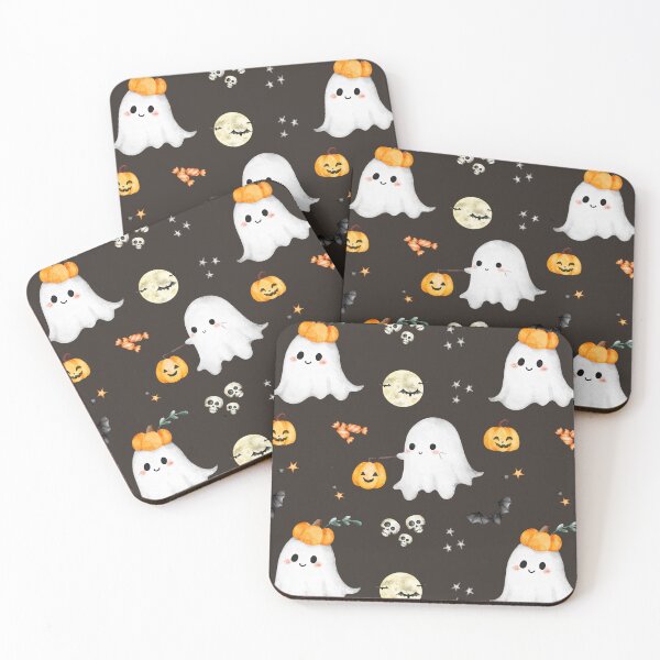 Item preview, Cute Halloween Ghosts | Halloween | Samhain designed and sold by Schmidsi.