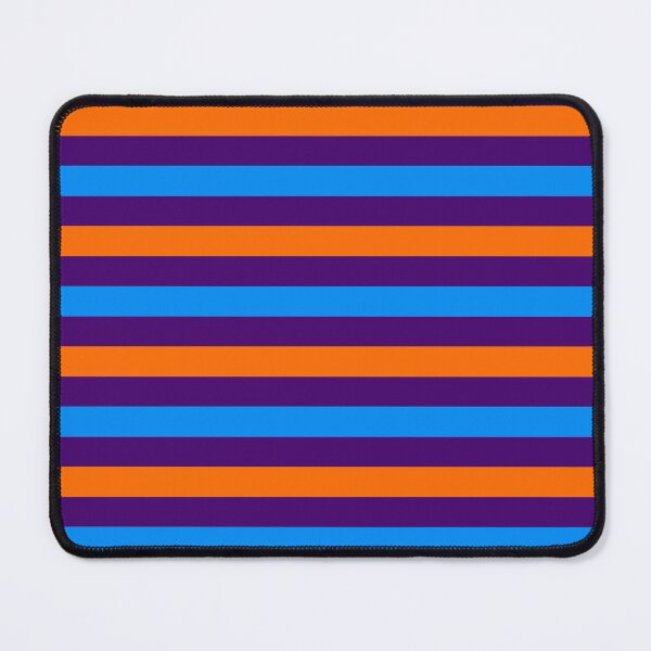 Item preview, Orange And Blue Stripes Design Purple designed and sold by PatternTitan.