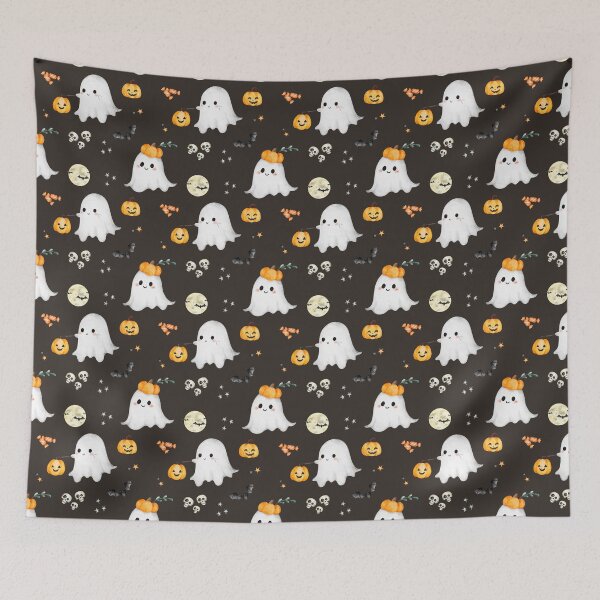 Item preview, Cute Halloween Ghosts | Halloween | Samhain designed and sold by Schmidsi.