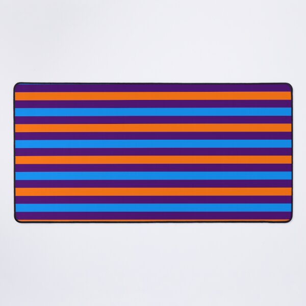 Item preview, Orange And Blue Stripes Design Purple designed and sold by PatternTitan.