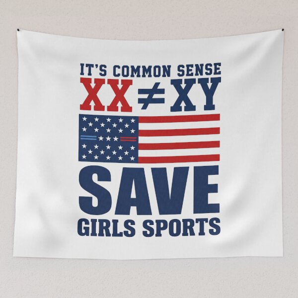 Item preview, It's Common Sense XX is Different to XY Save Girls Sports designed and sold by hemagamo.