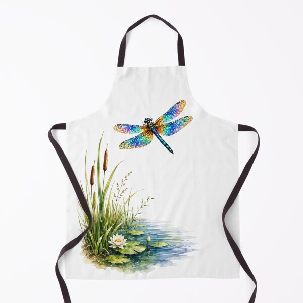 Item preview, Dragonfly Pond Watercolor designed and sold by Penbrook Farms.