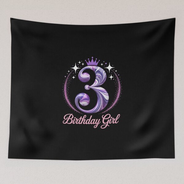 Item preview, Birthday Girl Number Three designed and sold by jkrphoto.