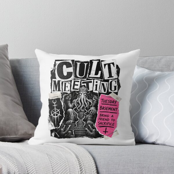 Item preview, Cult Meeting Tuesday: Bring a Friend to Sacrifice designed and sold by Fenay Designs.