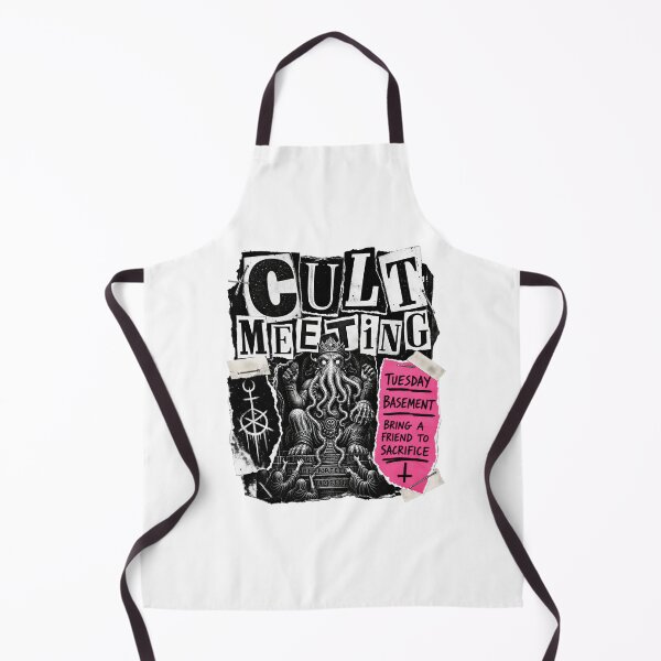 Item preview, Cult Meeting Tuesday: Bring a Friend to Sacrifice designed and sold by Fenay Designs.