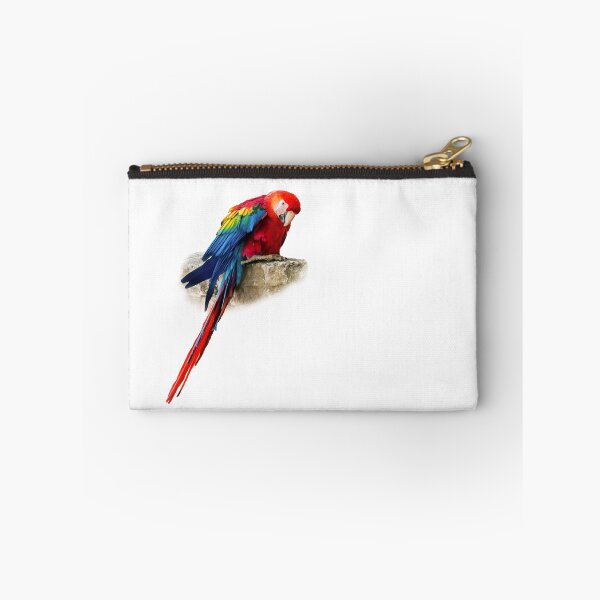 Item preview, Feathers of Rainbow: Majestic Scarlet Macaw designed and sold by MariaAbaza.